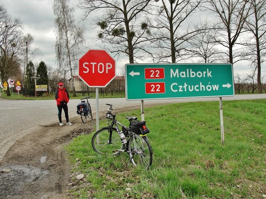 Kierujemy się na Malbork.