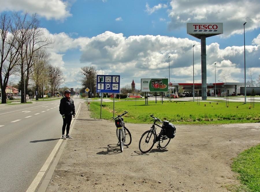 Dojeżdżamy do Malborka.