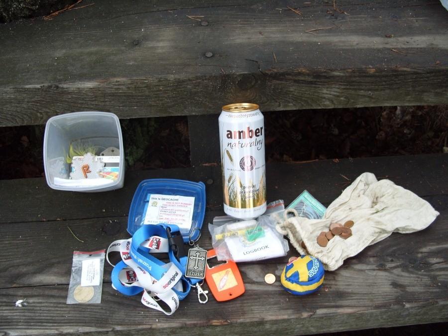Pierwszy geocaching w tym sezonie ale juz wcześniej go odwiedzałem, same dobrocie.