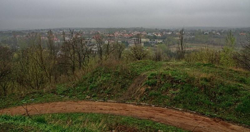 Widok z Rogowskiej Góry (śmieciowej)