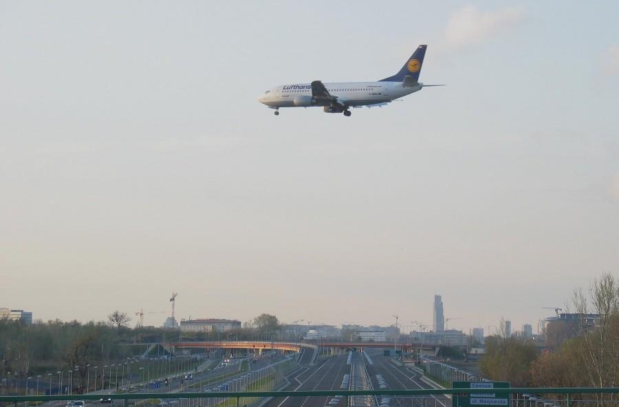 A górą przeleciała Lufthansa