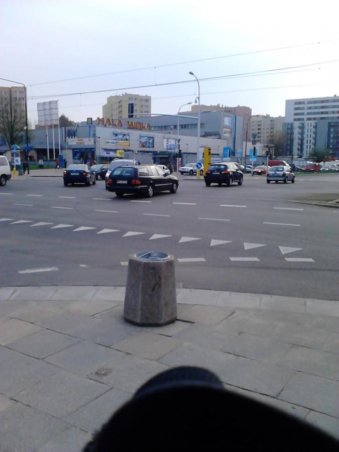 Skrzyżowanie przy Hali Wola