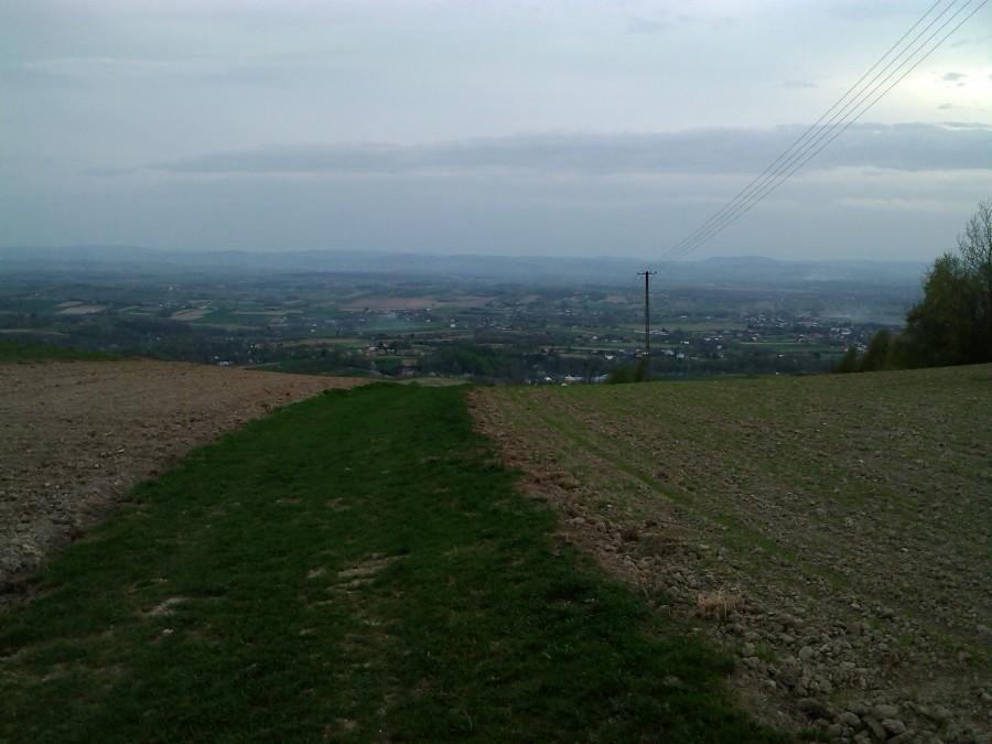 Widoki na Beskid Niski