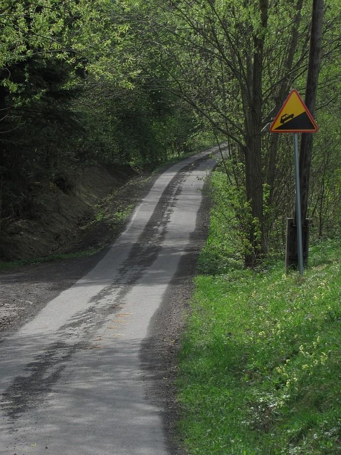 początek podjazdu miażdżącego gorliczan od lat