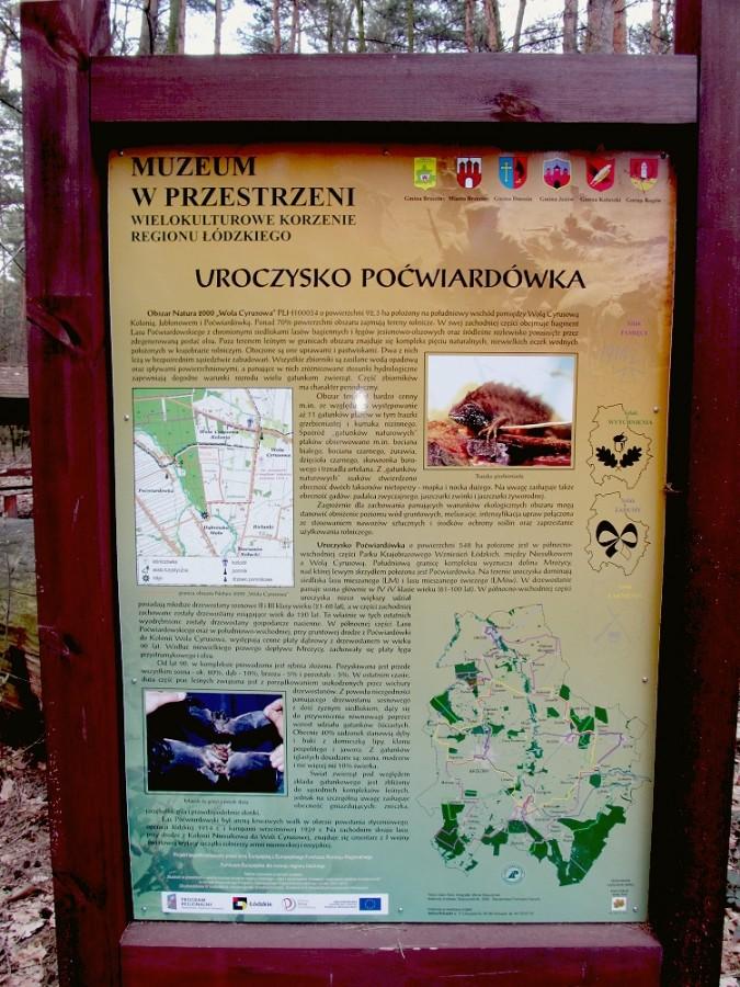 PKWŁ - tablica informacyjna