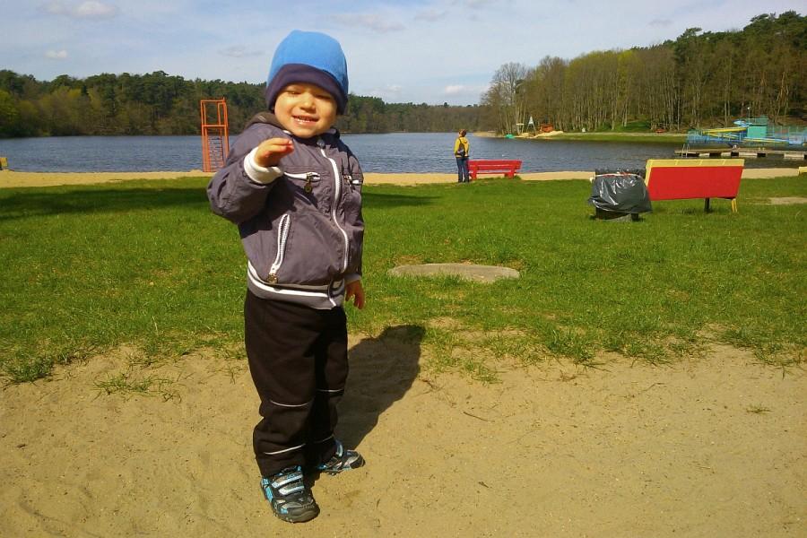 Zabawa przy jeziorze "Głębokie"