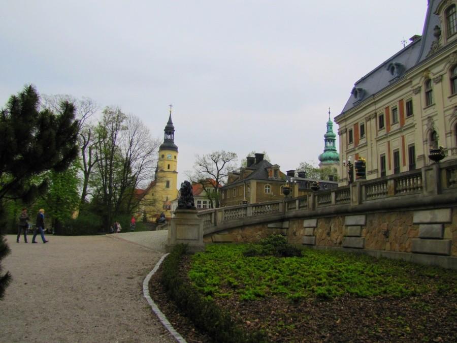 Okolice zamku w Pszczynie