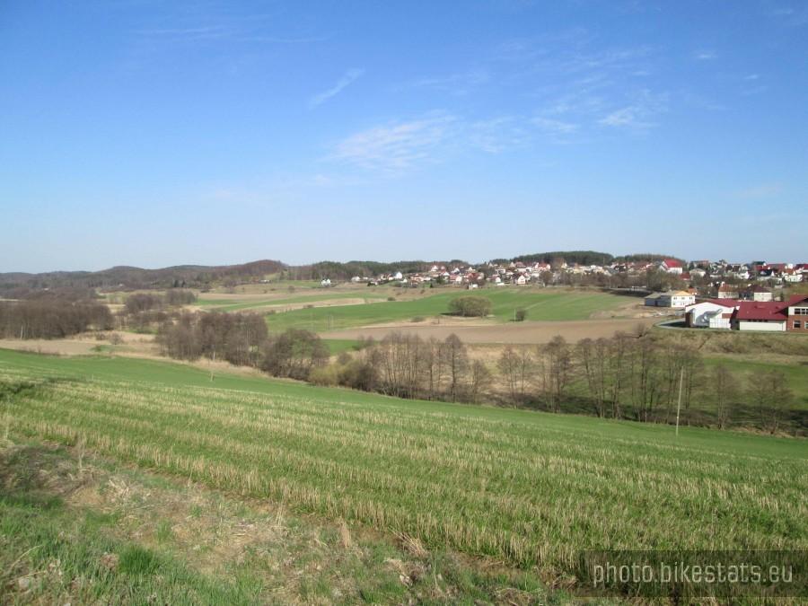 Widok na Gołubie