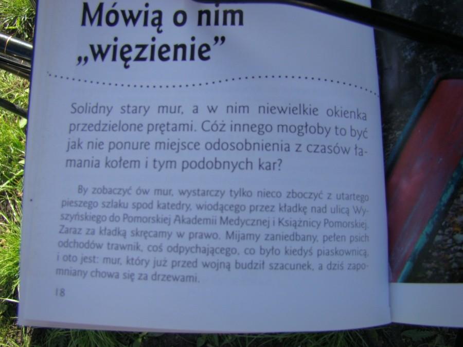 Wg. książki "Tajemnice Szczecina " wycieczka nr.2 . 019