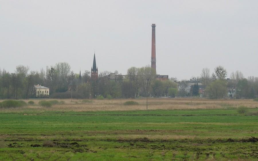 Papiernia i kościół w Mirkowie