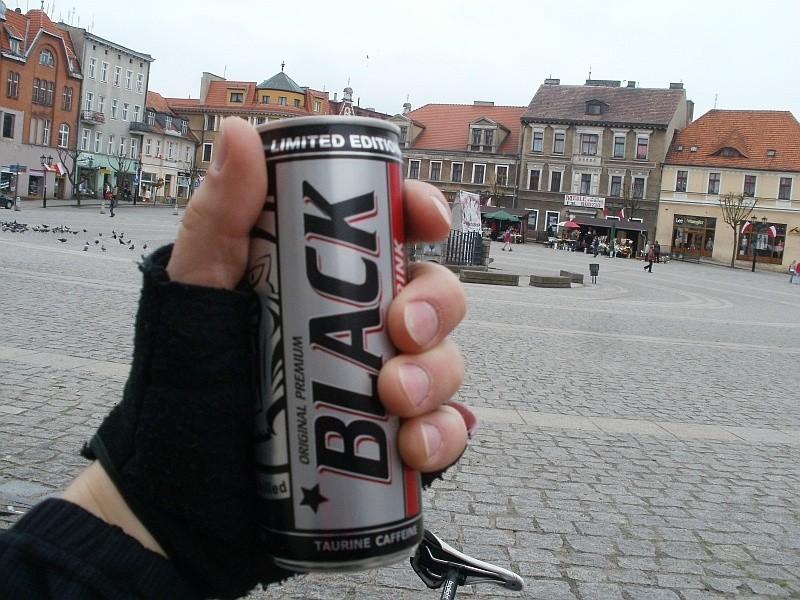 black power na Rynku w Gnieźnie