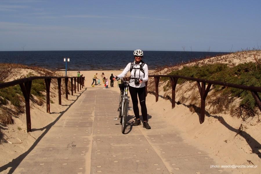 Na plaży - było bardzo zimno
