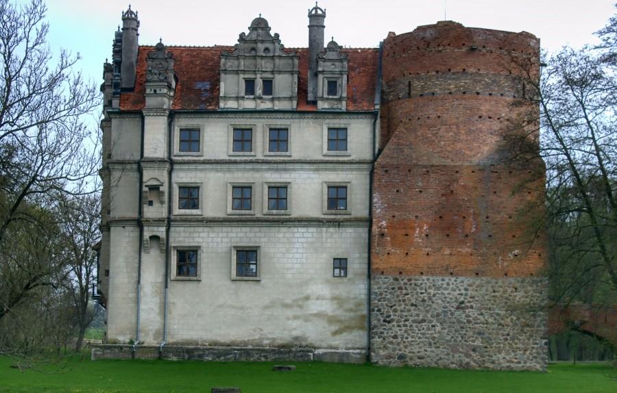 Zamek w Pęzinie powstał na przełomie XIV i XV w.