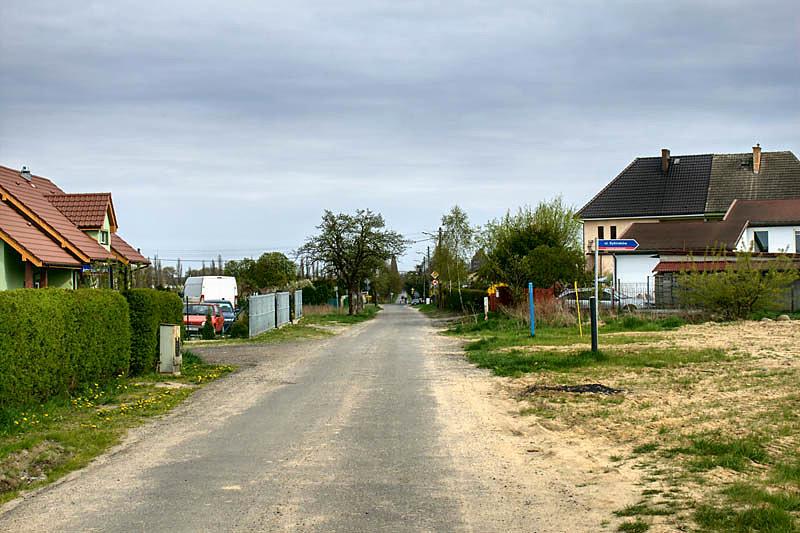 ulicą Południową wjeżdżamy do Stargardu