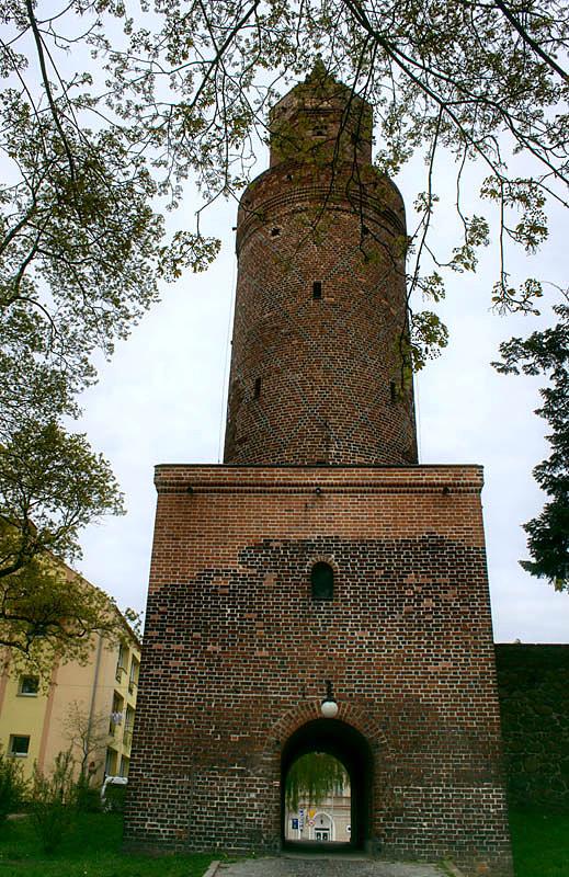Baszta Morze Czerwone od strony parku