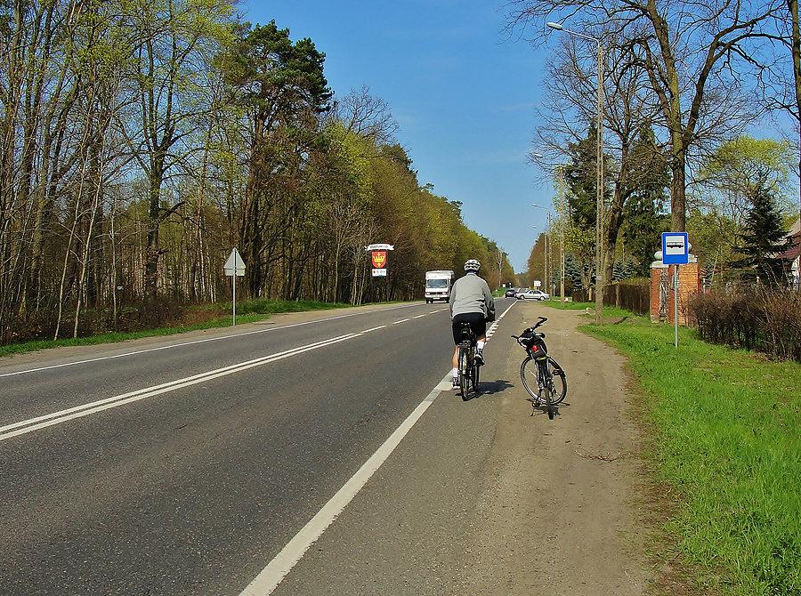 Wracamy drogą krajową 22.
