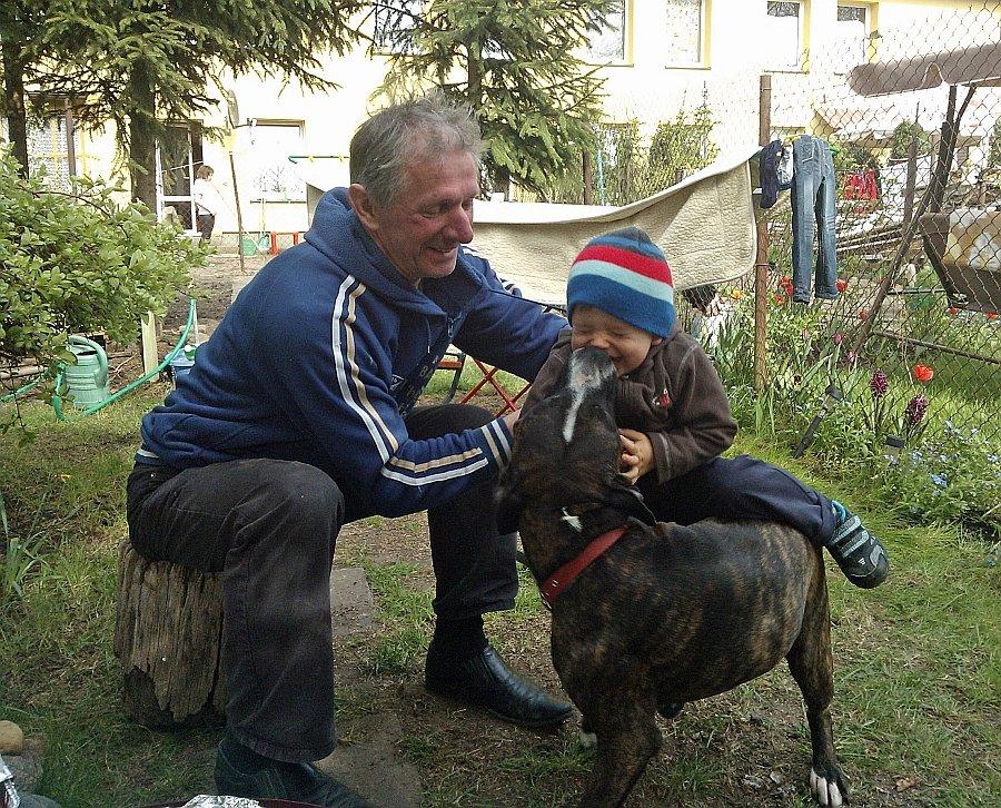 Po wycieczce rowerowej grill u teściów.