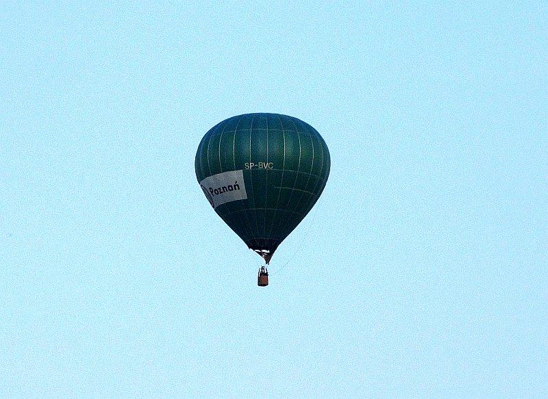 Balon nad Pobiedziskami