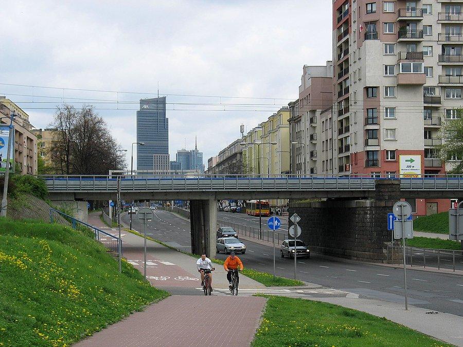 Ścieżka rowerowa na ul. Górczewskiej