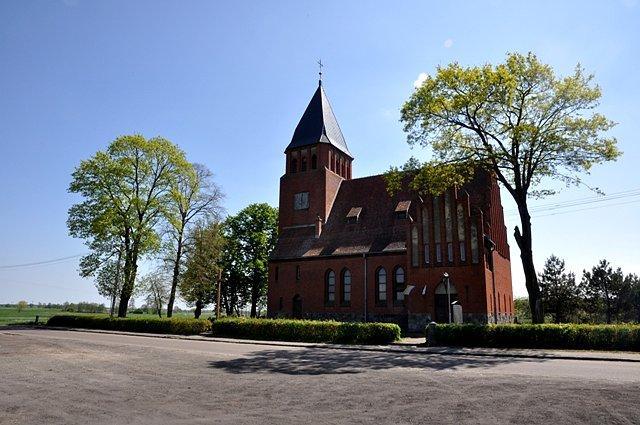 W drodze powrotnej - Tarnówko - kościół pw. Matki Bożej Szkaplerznej
