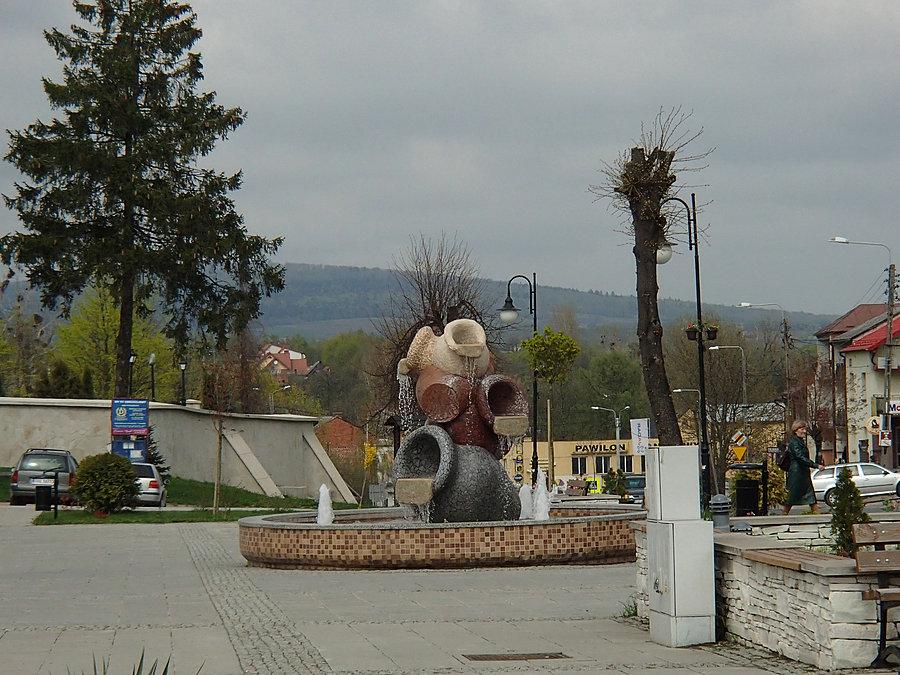 Centrum miejscowości Łagów