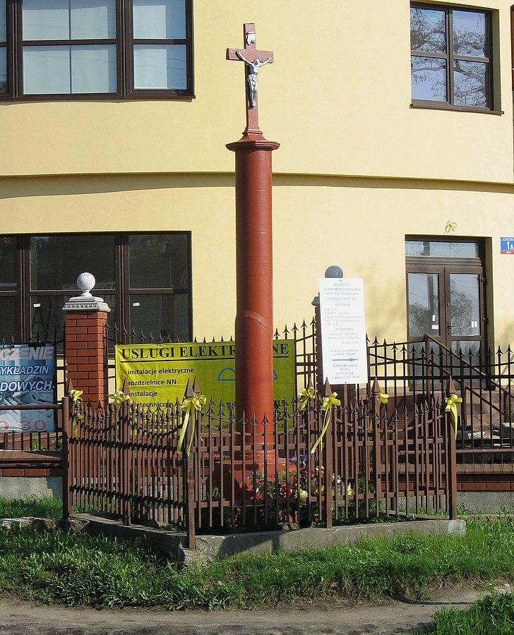 Krzyż z 1892 r. w Gołkowie
