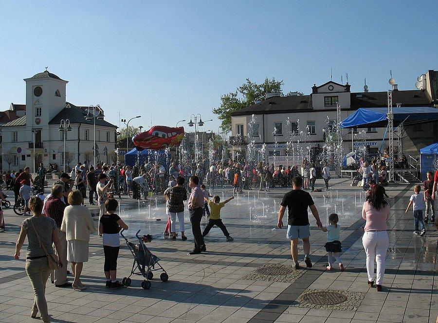 Niedzielne popołudnie na Rynku w Piasecznie