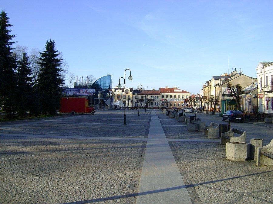 Rynek w Augustowie