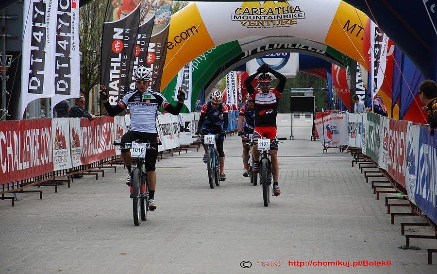 Tak JPbike się cieszył po bardzo udanym maratonie na własnym podwórku :)