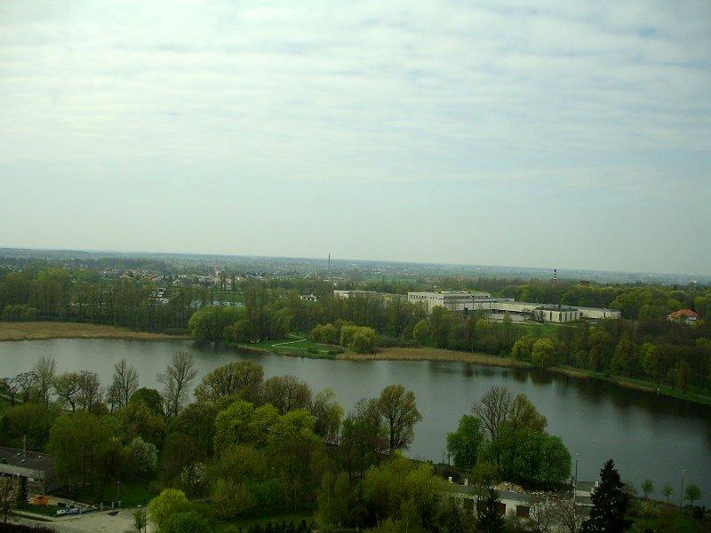 Panorama Gniezna - Jezioro Jelonek