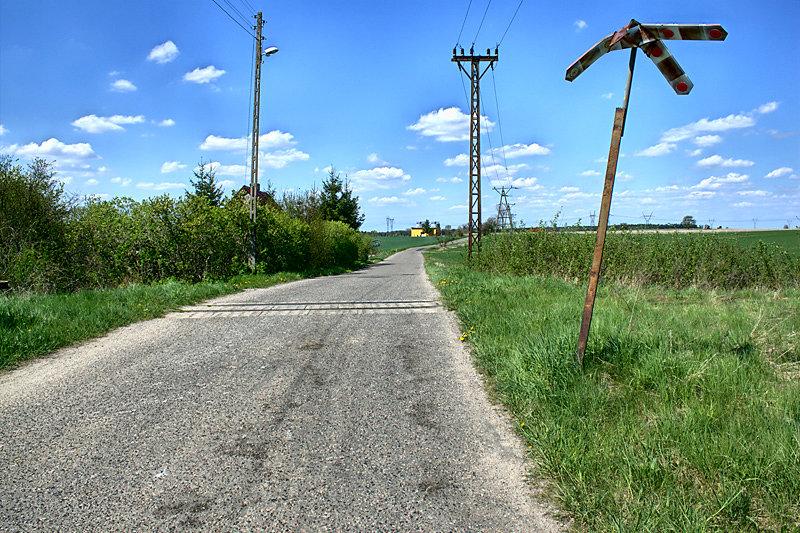 Tory kolejki wąskotorowej za Lubowem
