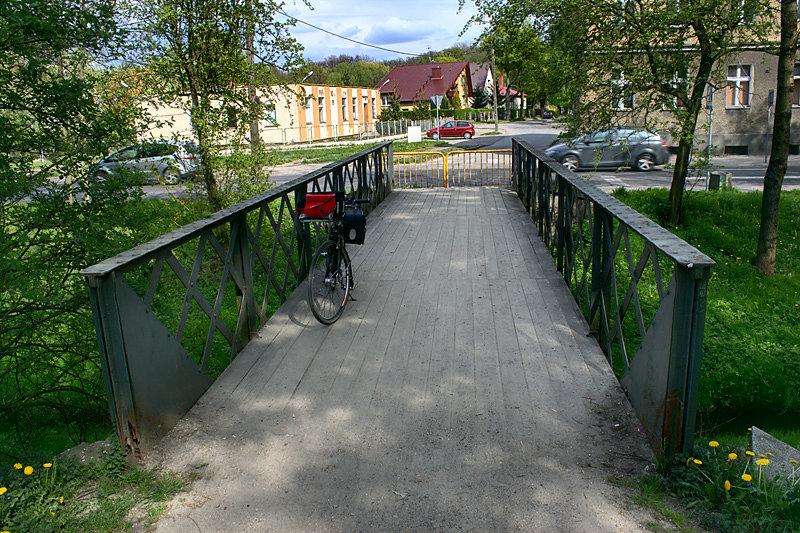 Mostek przez Inę na przeciwko ul. Ochronnej