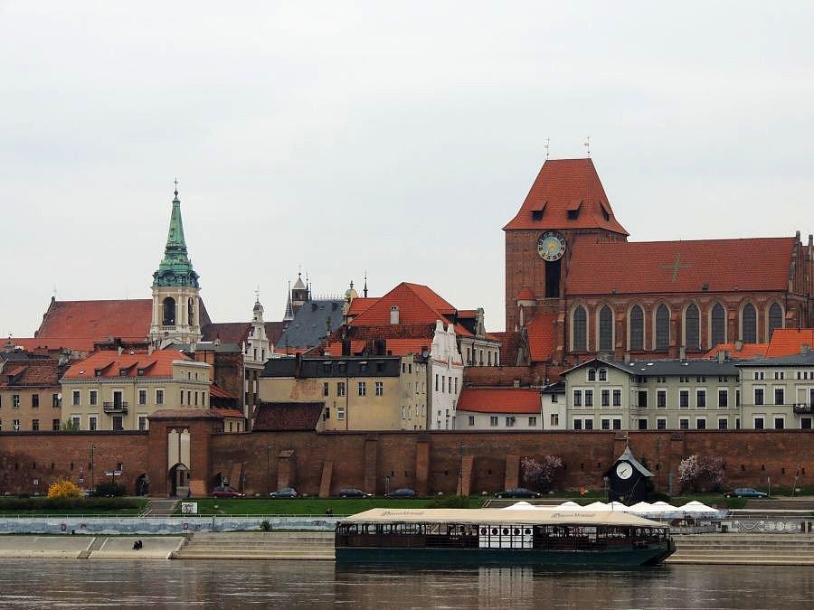 Panorama na Toruńską starówkę