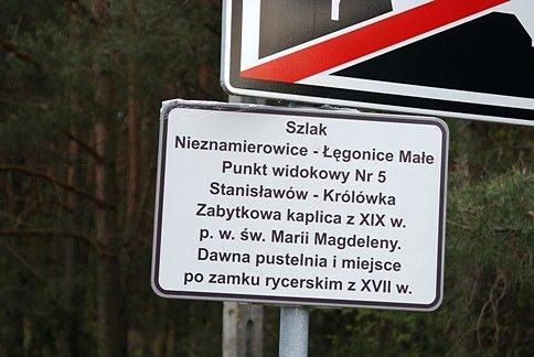 Na szlaku, z punktem widokowym na górze Królówka