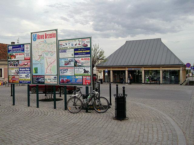 Rynek w Nowym Brzesku
