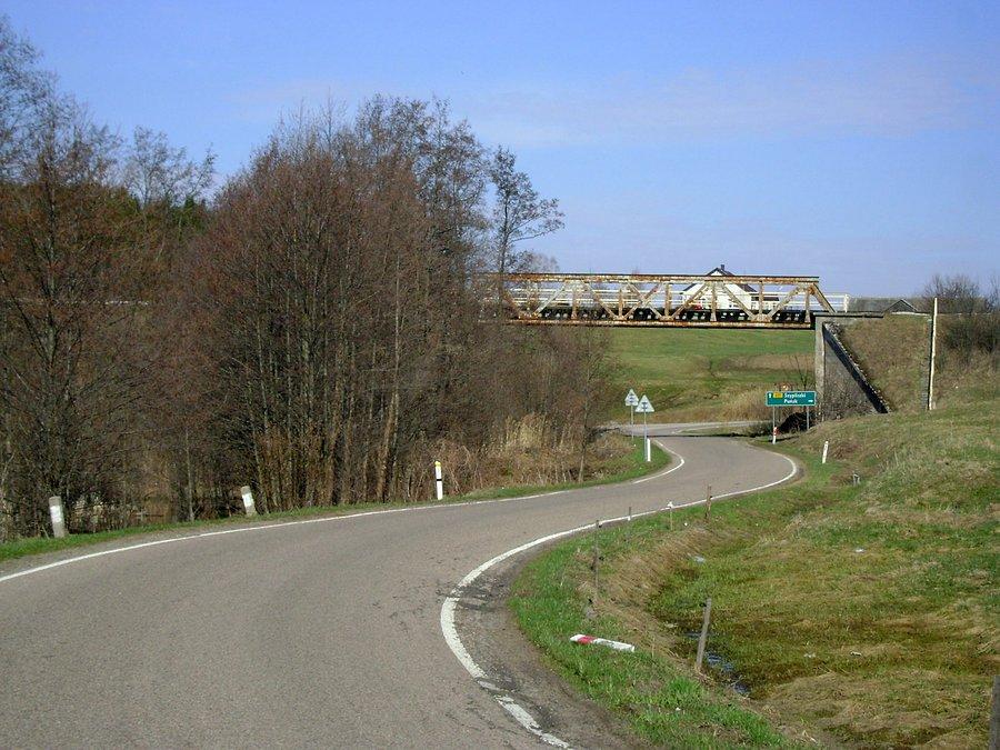 Wiadukt kolejowy na linii nr 51 Suwałki-Trakiszki