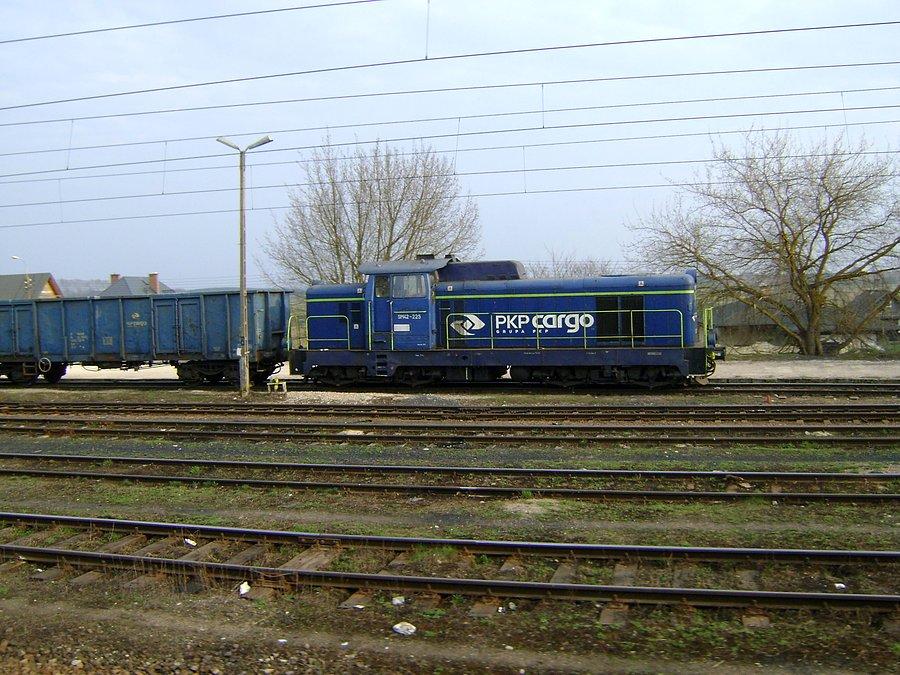 SM42-225 na stacji Sokółka