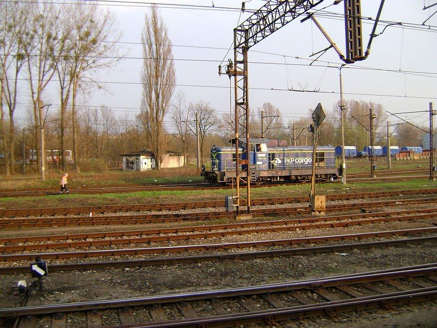 SM42-299 na stacji w Białymstoku