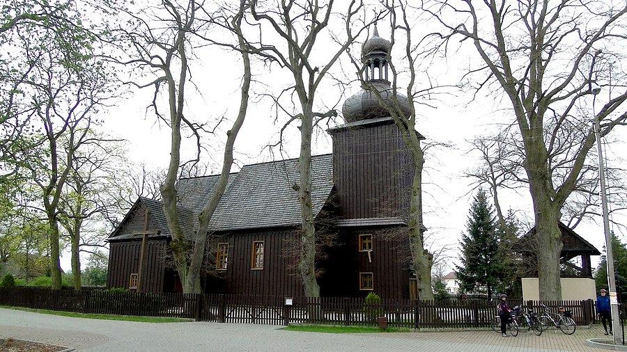 Orchowo kościół Wszystkich Świętych, pochodzący z II połowy XVIII wieku