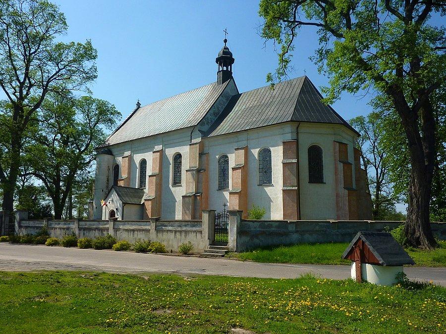 Kościół św. Trójcy (z 1667 roku) w Bolimowie
