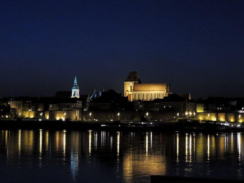 Nocna Panorama Torunia