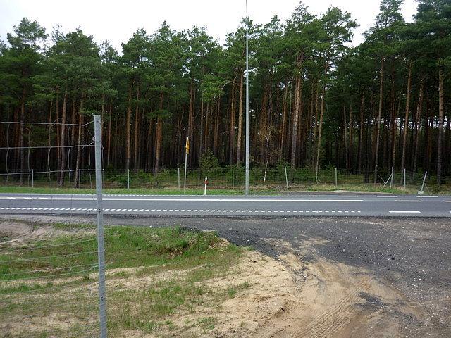 Szlak Komputerków "przecięty" krajową 10-tką