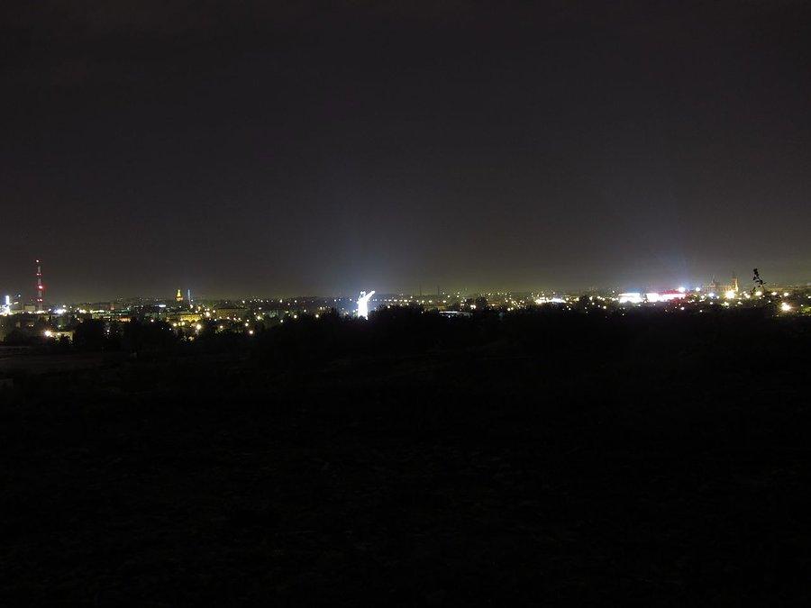 Częstochowa nocą