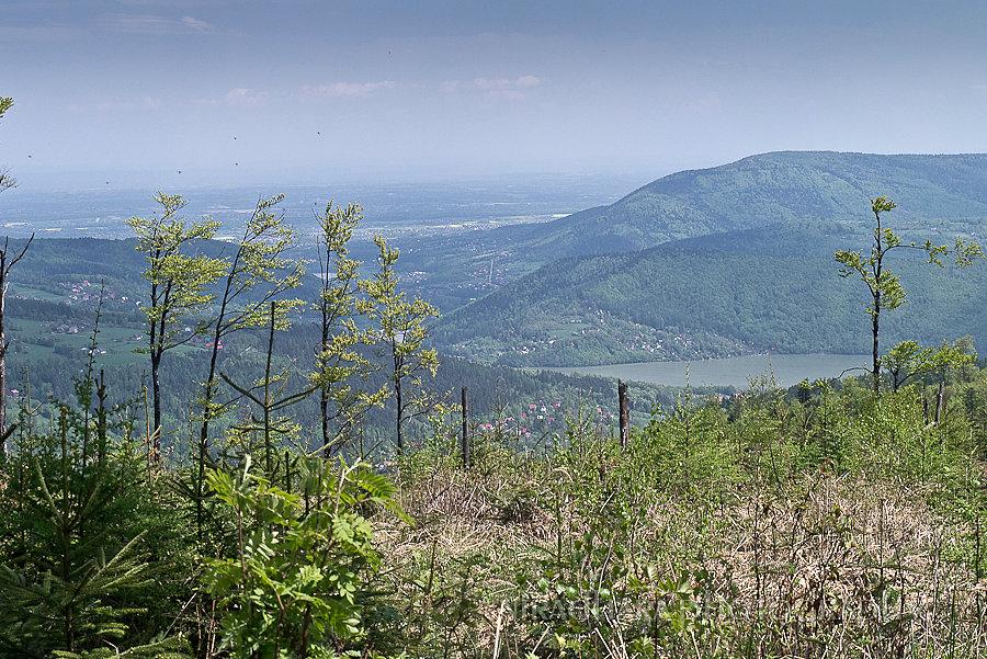 Widok na Jezioro Międzybrodzkie