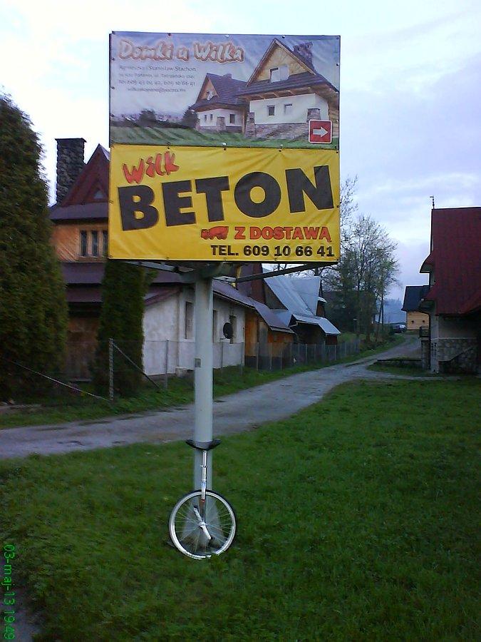 Wilk Beton. ;) Nie mogłem się powstrzymać. ;)