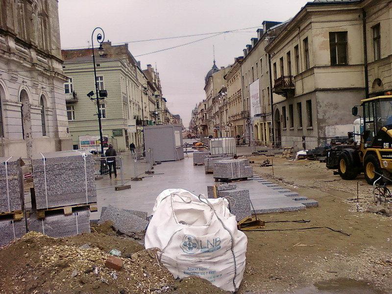 Piotrkowska przy Placu Wolności