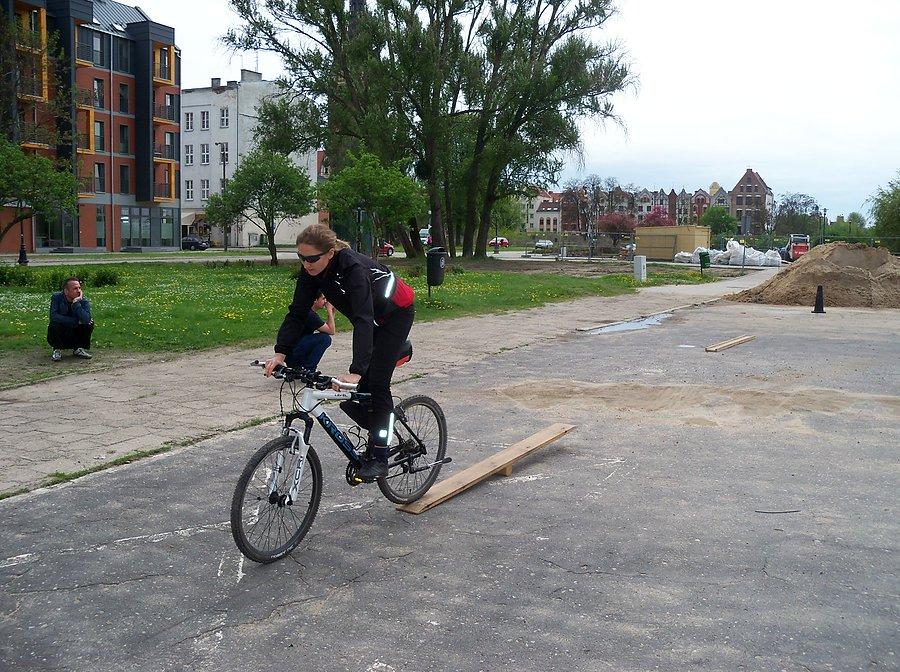 Elbląskie warsztaty miejskiej jazdy rowerem