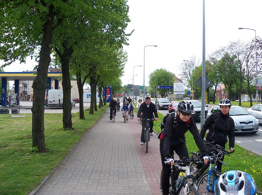 Elbląskie warsztaty miejskiej jazdy rowerem