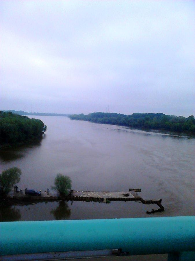 Wisła, widok z Mostu Północnego