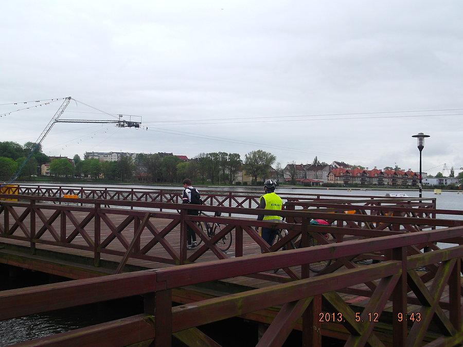 Piękne mola nad j. Drwęckim w Ostródzie